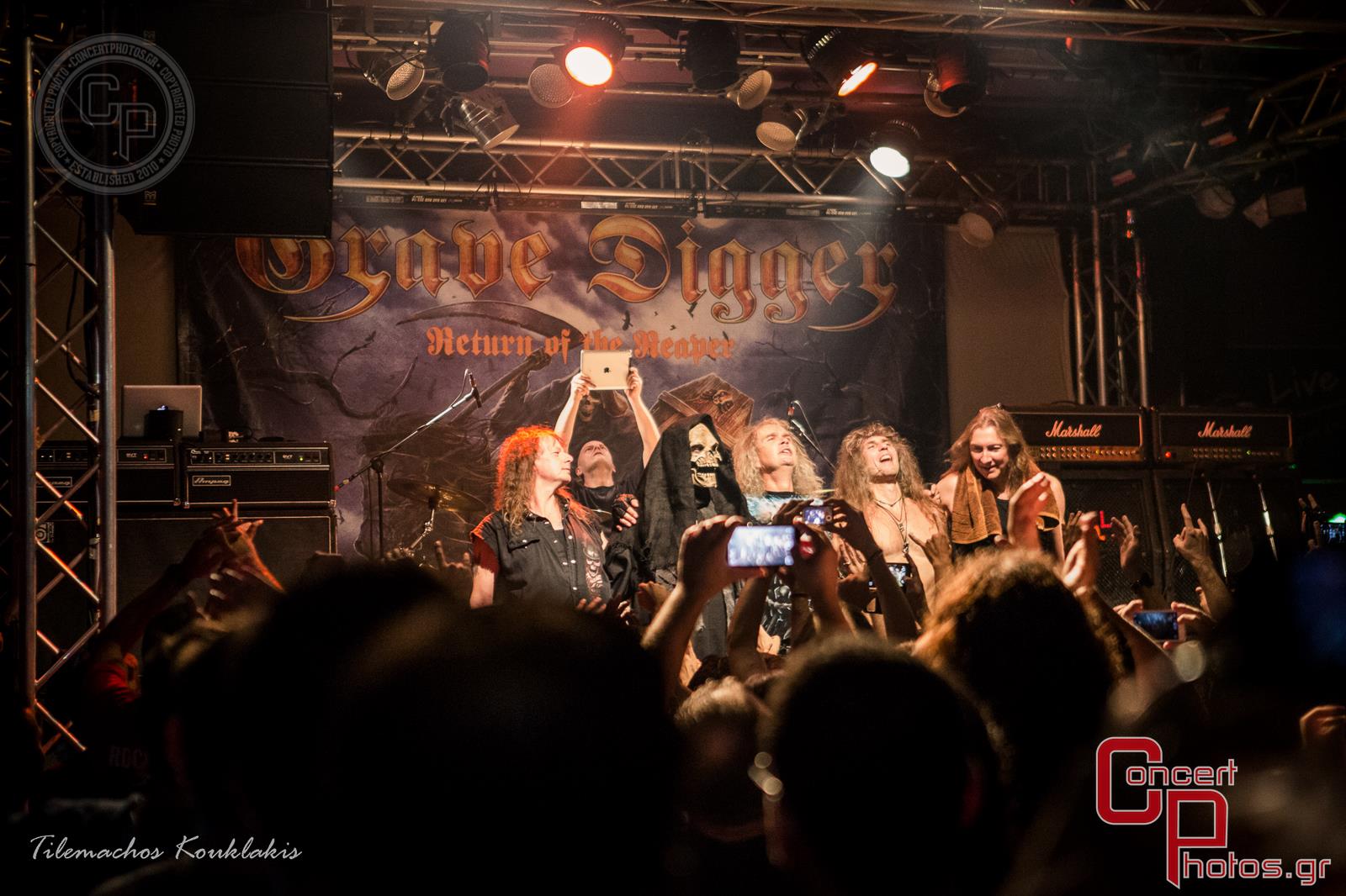 Grave Digger & Silent Rage -Grave Digger Silent Rage Kyttaro photographer:  - ConcertPhotos - 20140919_2352_14